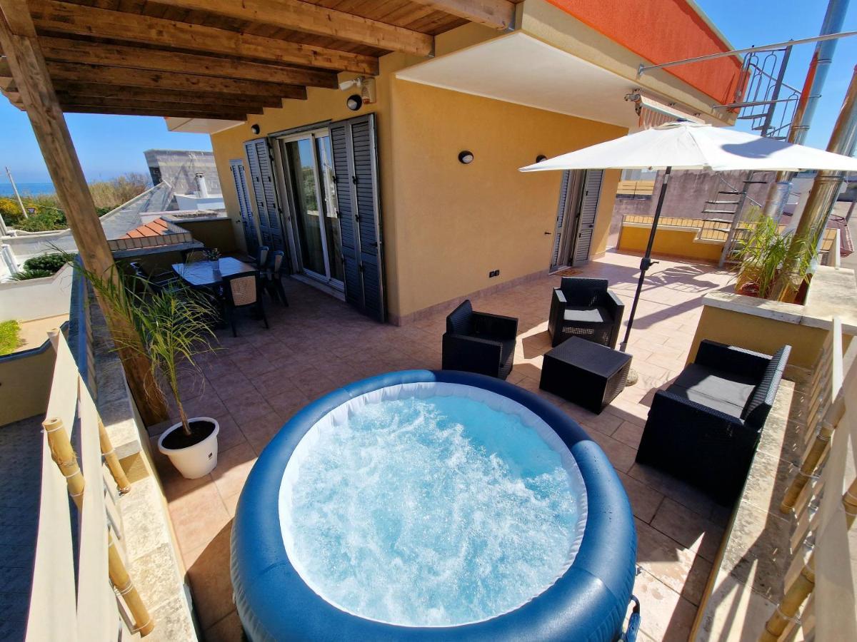 La Suite Di Poseidone Torre Specchia Ruggeri Exterior foto